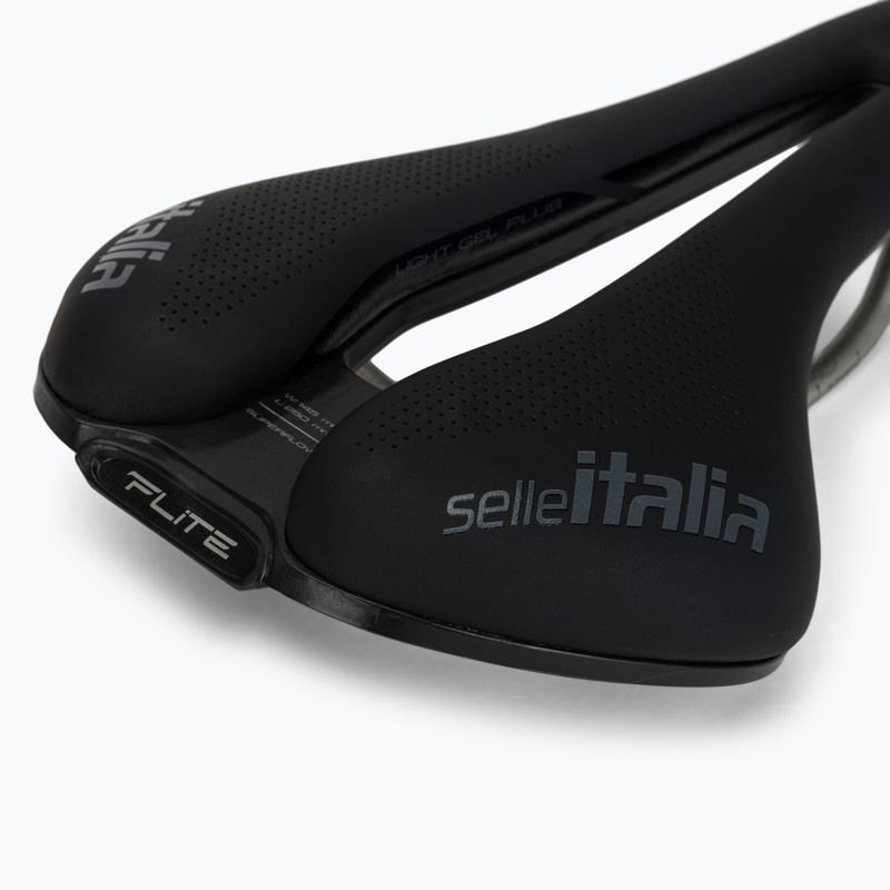 Fahrradsattel Selle Italia Flite Boost Gravel Superflow, Fibra-Tek, Light Gel black 5
