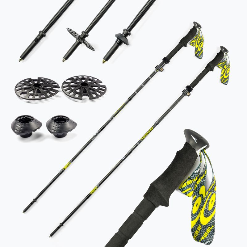 GABEL FR-5 FL LITE XTS Trekkingstöcke schwarz 7008391700000 7