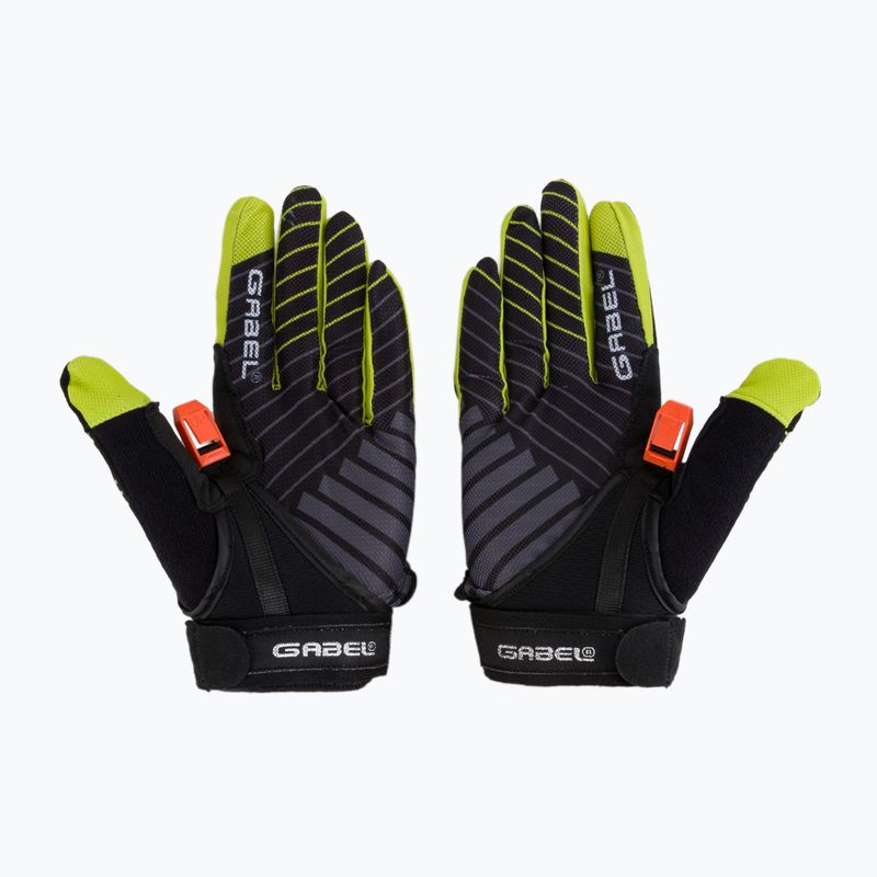 Nordic walking handschuhe GABEL Ergo-Pro 6-6.5 schwarz-gelb 81511336 2