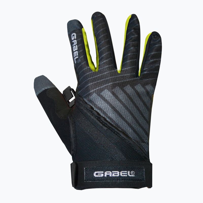 Nordic walking handschuhe GABEL Ergo-Pro 6-6.5 schwarz-gelb 81511336 5