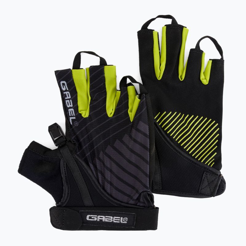 Nordic walking handschuhe GABEL Ergo-Lite 6-6.5 schwarz-gelb 81511436