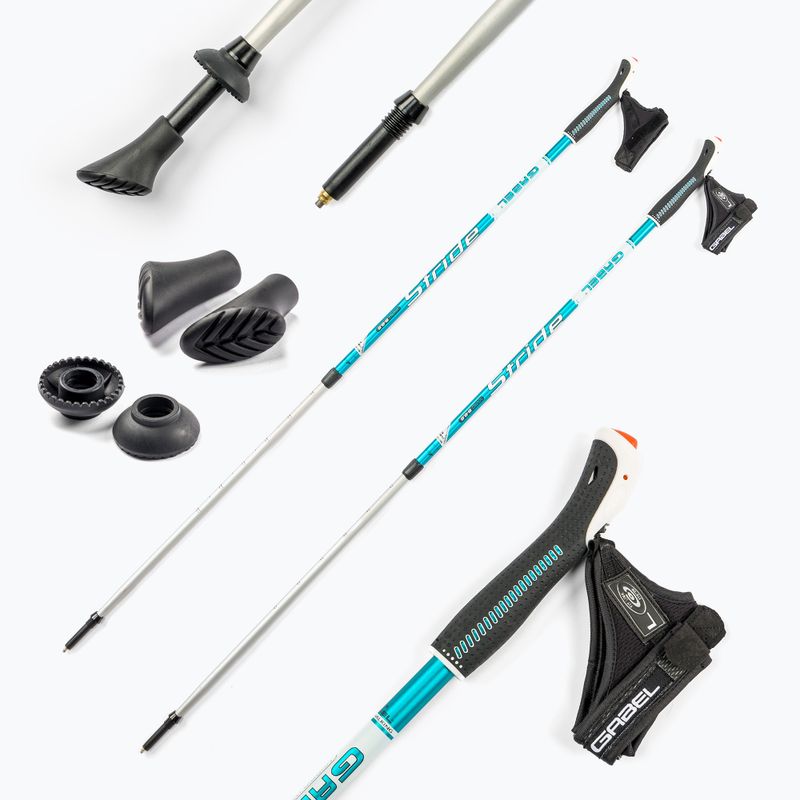 Nordic Walking Stöcke GABEL Vario S - 9.6 grün 7008350610000 7