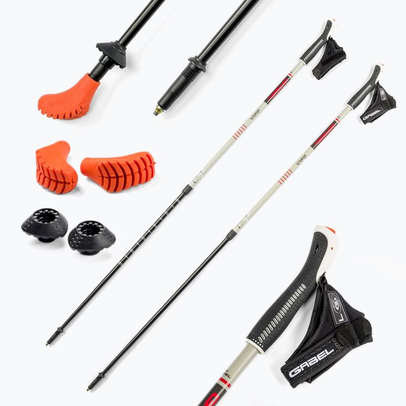 Nordic Walking Stöcke GABEL Strech ICE grau 7008352630000 6