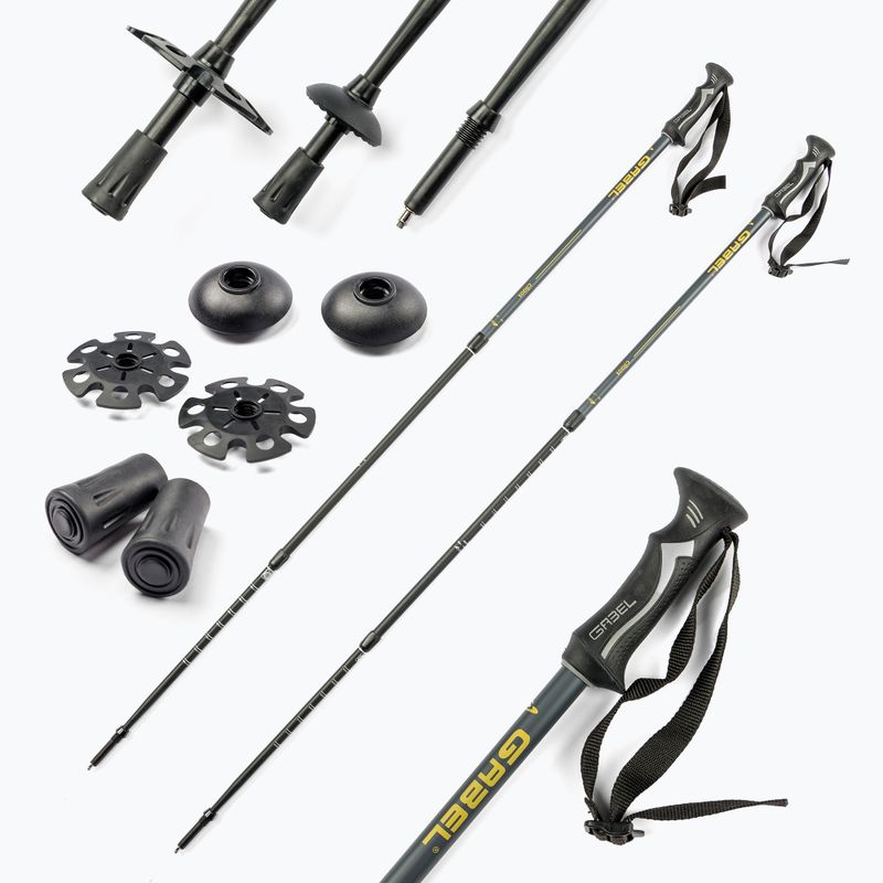 GABEL Cilaos Ardesia Trekkingstöcke grau 7007446900000 7