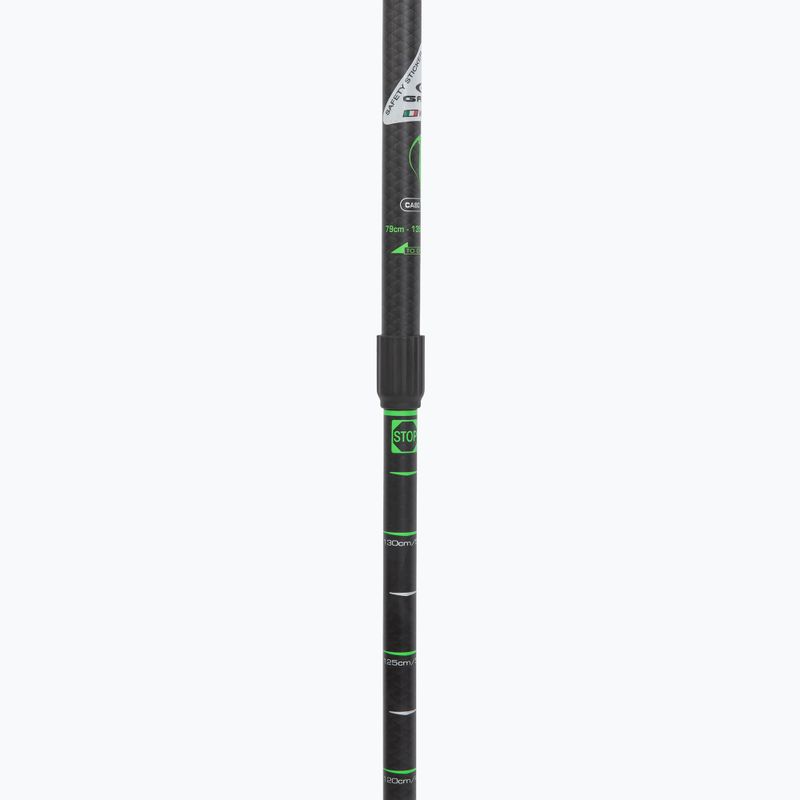 Nordic-Walking-Stöcke GABEL Carbon XT 2S 80 F.L. black/lime 4