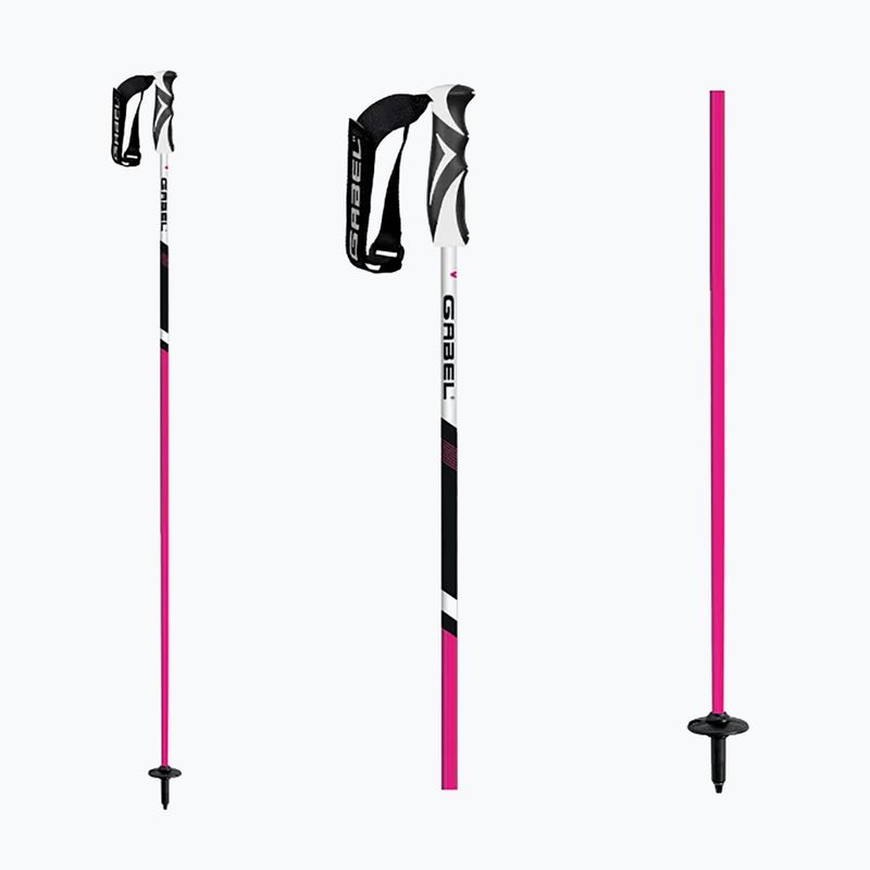 Skistöcke GABEL Carbon Cross pink 6
