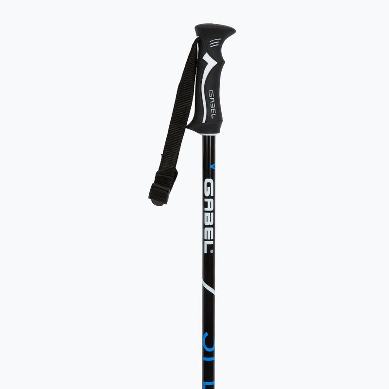 Skistöcke GABEL Speed black/blue 2