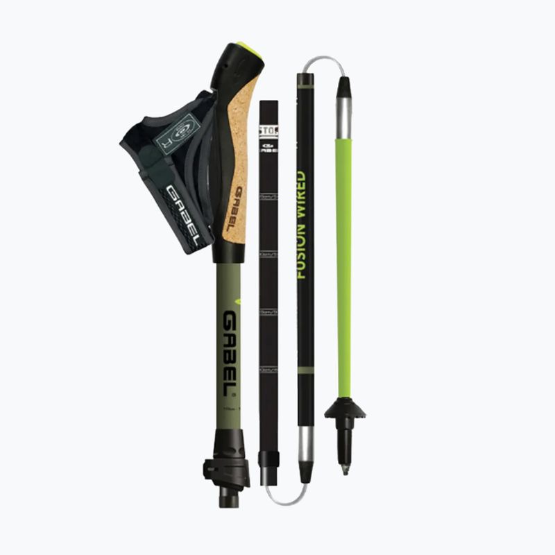Nordic-Walking-Stöcke GABEL WRD Wired black 3