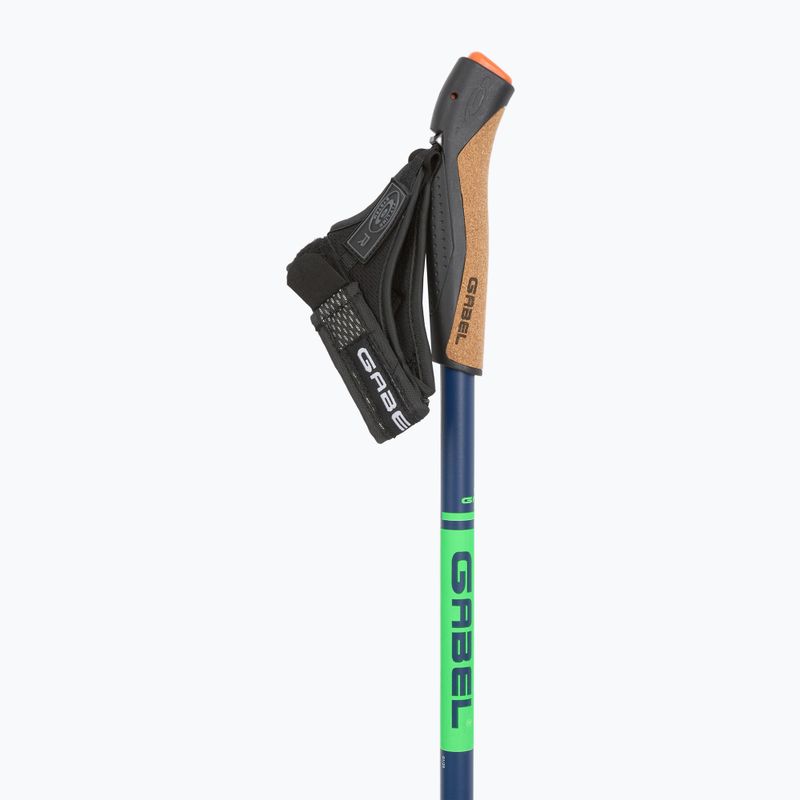 Nordic-Walking-Stöcke GABEL Strech Carbon lime 2