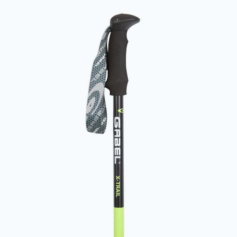 Nordic-Walking-Stöcke GABEL X-Trail Limonengrün 2