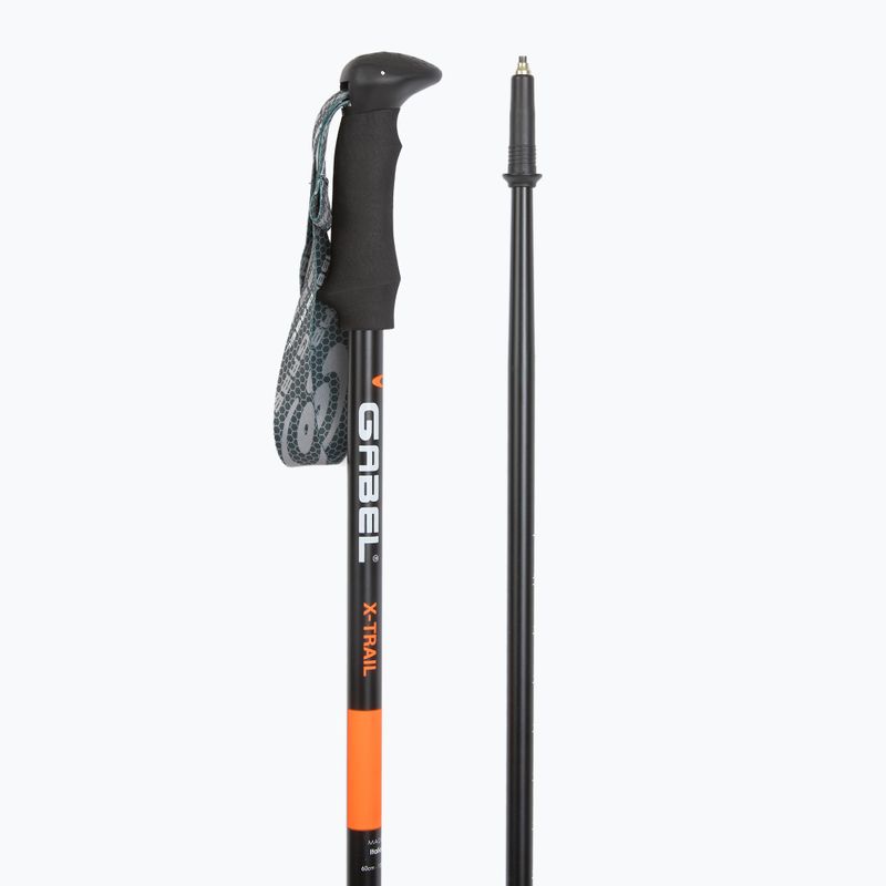 Nordic-Walking-Stöcke GABEL X-Trail Orange 3