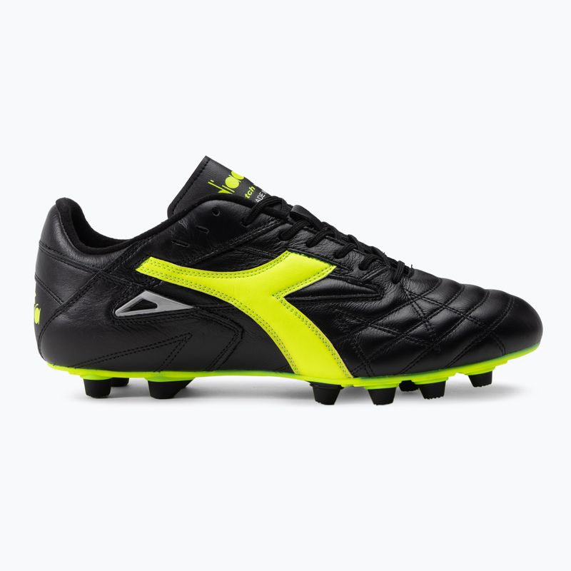 Herren Fußballschuhe Diadora Match Winner RB Italy LT MDPU schwarz-grün DD-101.172363-C0004 2