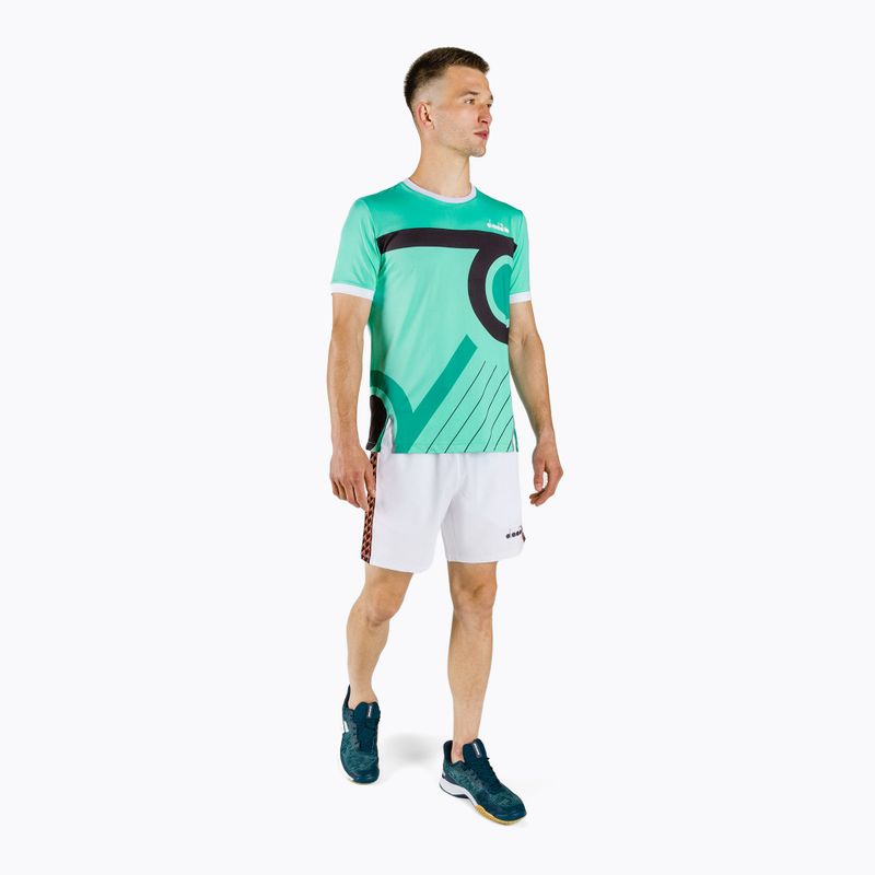 Herren-Tennisshirt Diadora Clay grün 102.174120 2