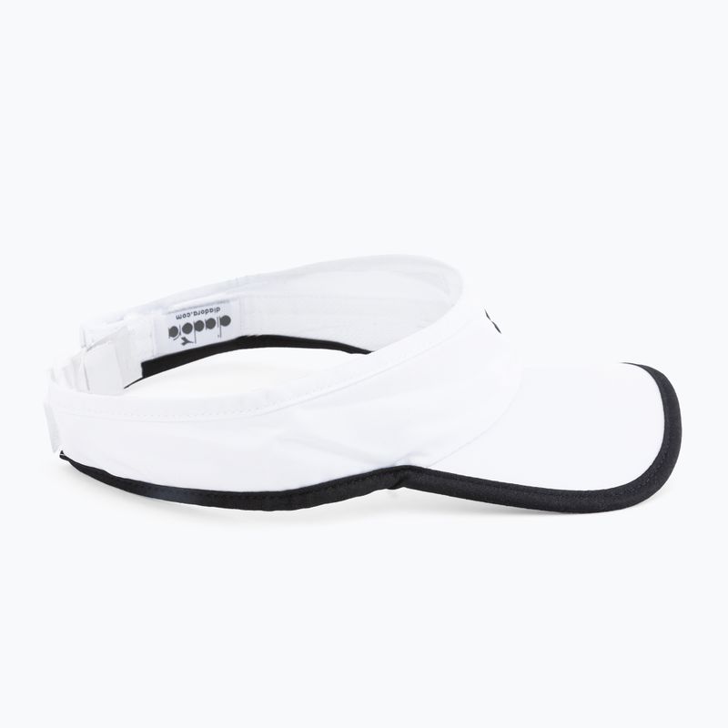 Tennis Visier Diadora Visor weiß DD-13.172935-C351 4