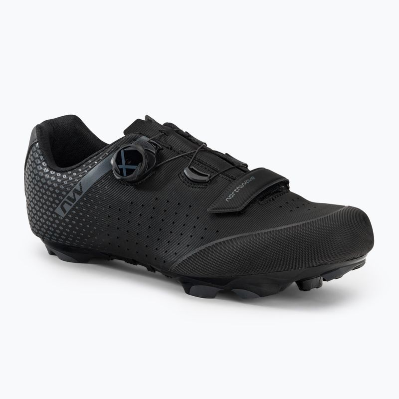Fahrradschuhe MTB Herren Northwave Origin Plus 2 schwarz-grau 82125