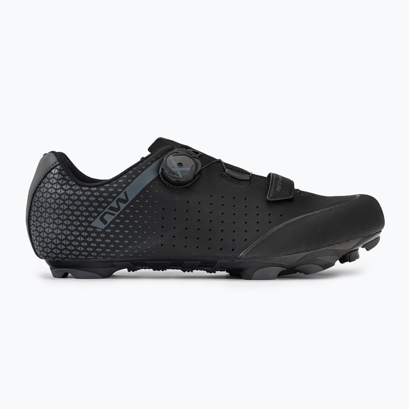 Fahrradschuhe MTB Herren Northwave Origin Plus 2 schwarz-grau 82125 2