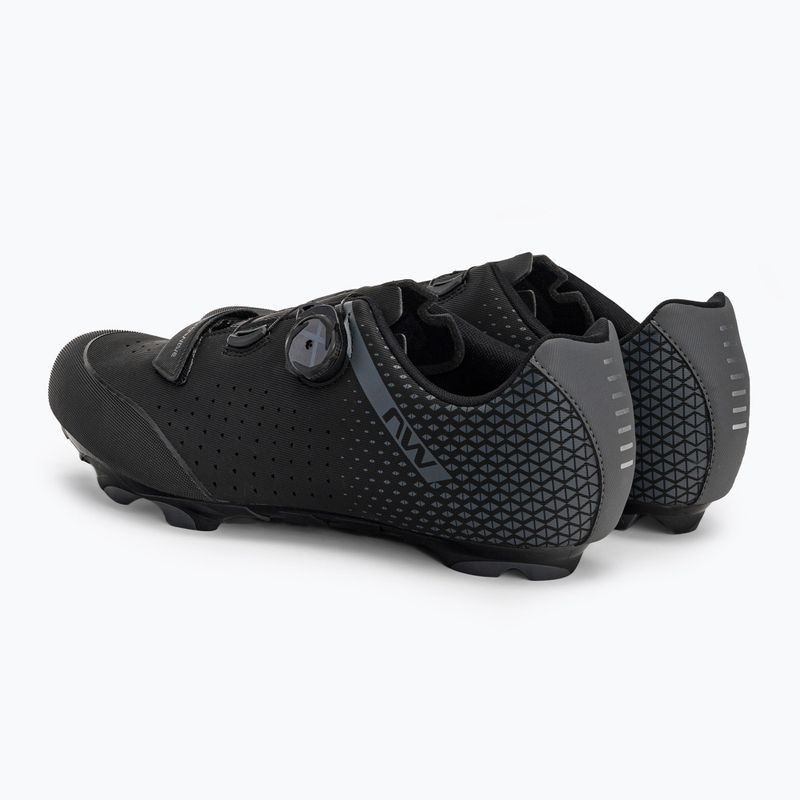Fahrradschuhe MTB Herren Northwave Origin Plus 2 schwarz-grau 82125 3