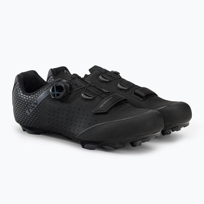 Fahrradschuhe MTB Herren Northwave Origin Plus 2 schwarz-grau 82125 4