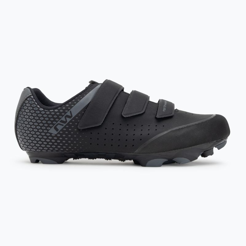 Herren MTB-Radschuhe Northwave Origin 2 schwarz/dunkelgrau 2