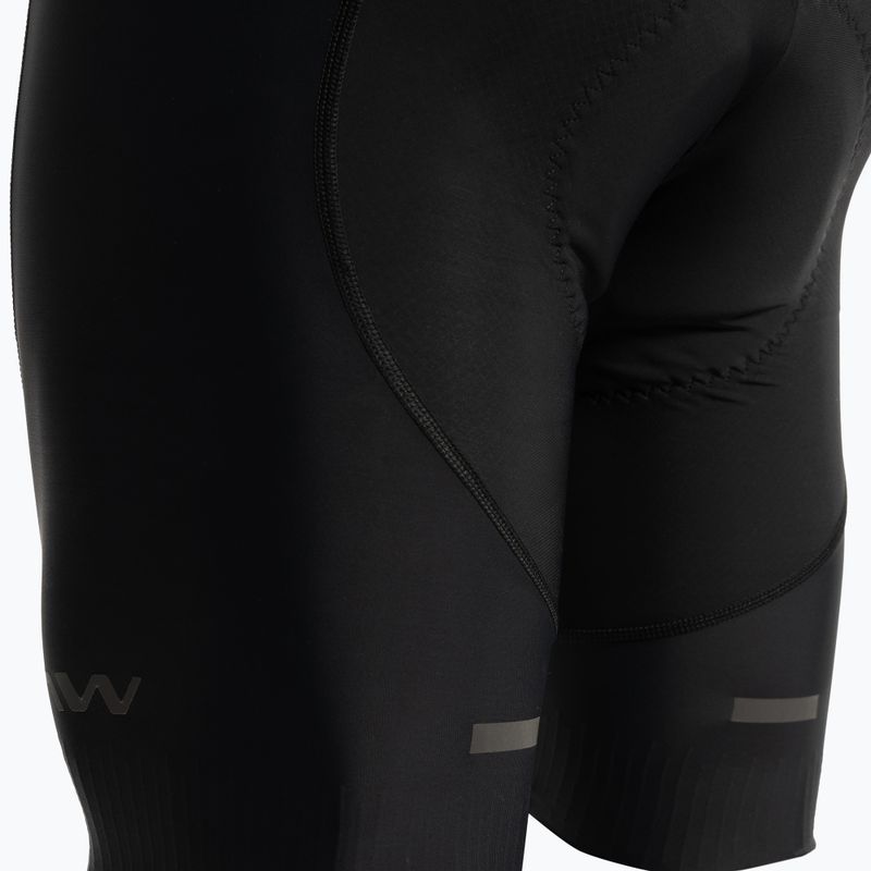 Herren Northwave Fast Bibshort Radfahren Shorts schwarz 89211011 5