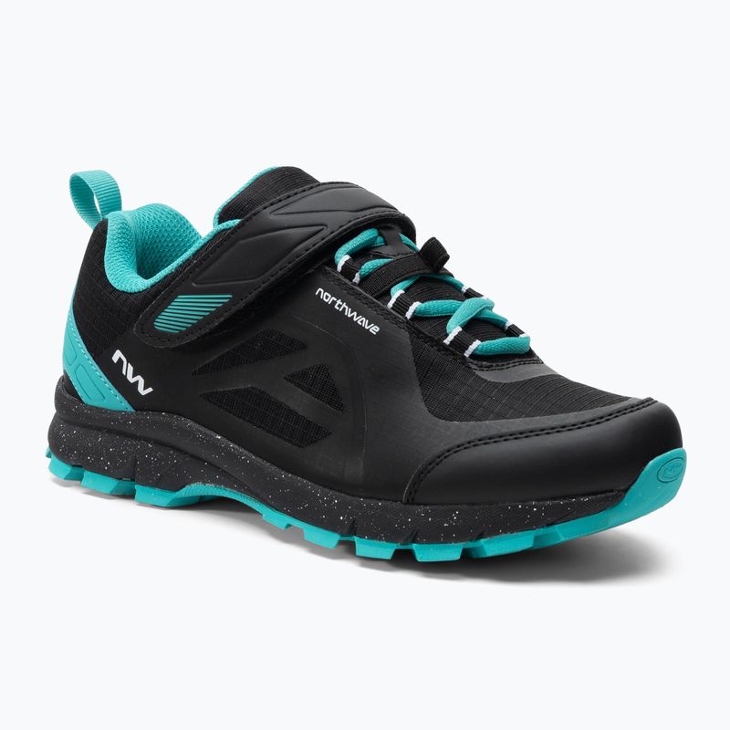 Fahrradschuhe MTB Damen Northwave Escape Evo schwarz-blau 81739