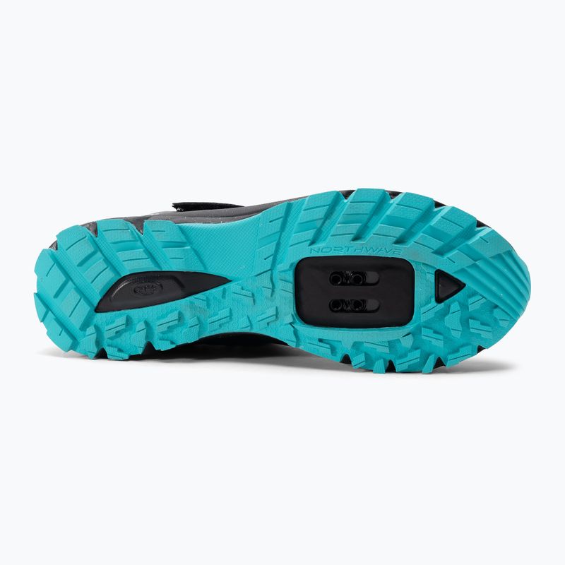 Fahrradschuhe MTB Damen Northwave Escape Evo schwarz-blau 81739 5