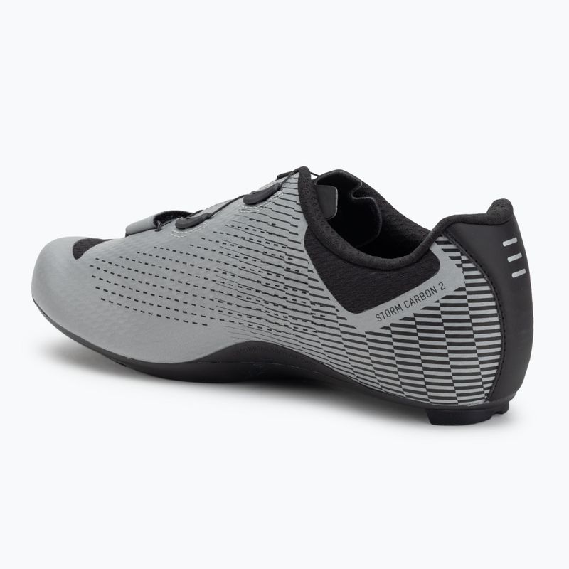 Herren Northwave Storm Carbon 2 silber/reflektierend Rennradschuh 3