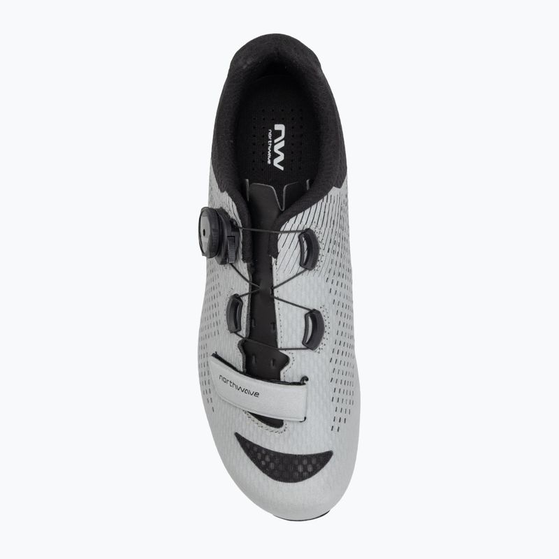 Herren Northwave Storm Carbon 2 silber/reflektierend Rennradschuh 5