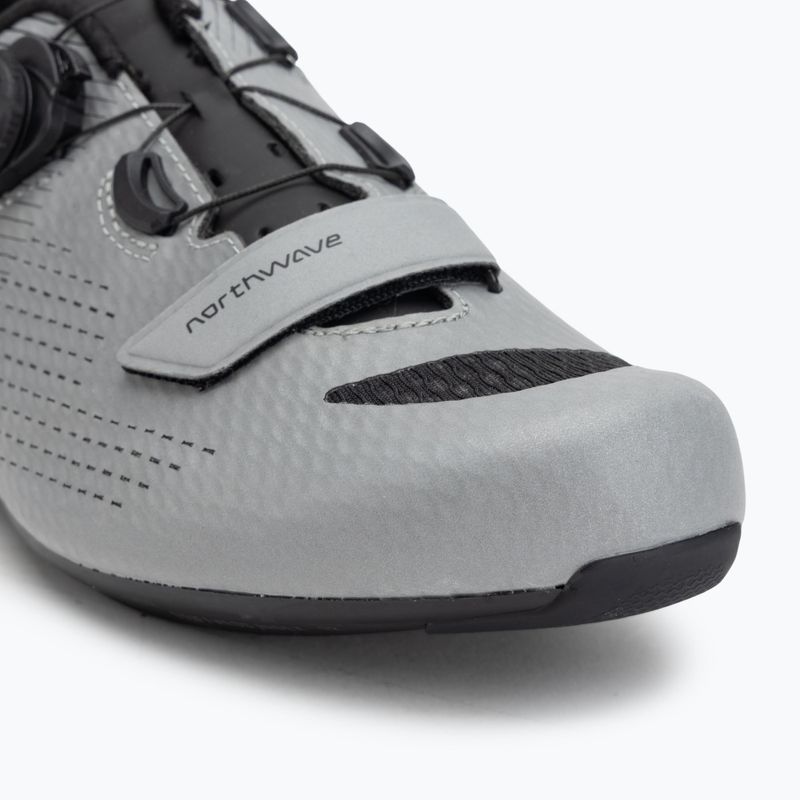 Herren Northwave Storm Carbon 2 silber/reflektierend Rennradschuh 7