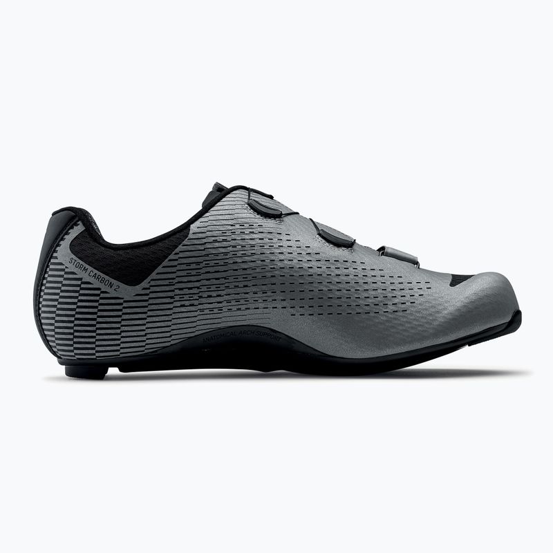 Herren Northwave Storm Carbon 2 silber/reflektierend Rennradschuh 2