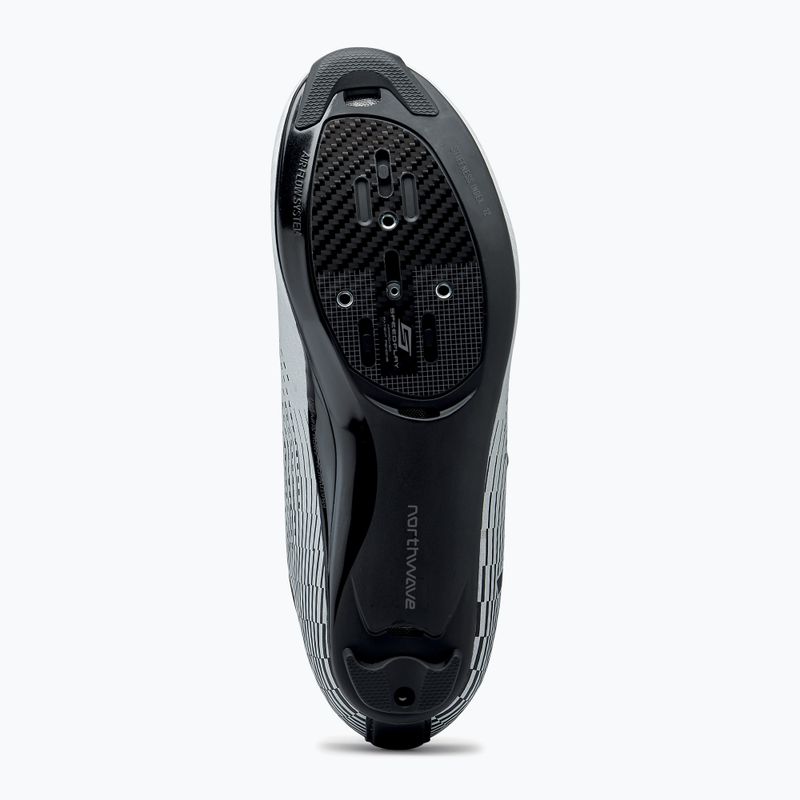 Herren Northwave Storm Carbon 2 silber/reflektierend Rennradschuh 3