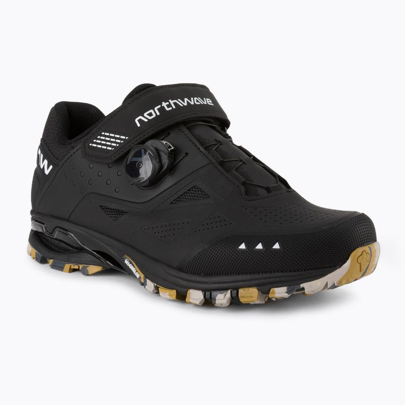 Herren MTB-Radschuhe Northwave Spider Plus 3 schwarz 80223012