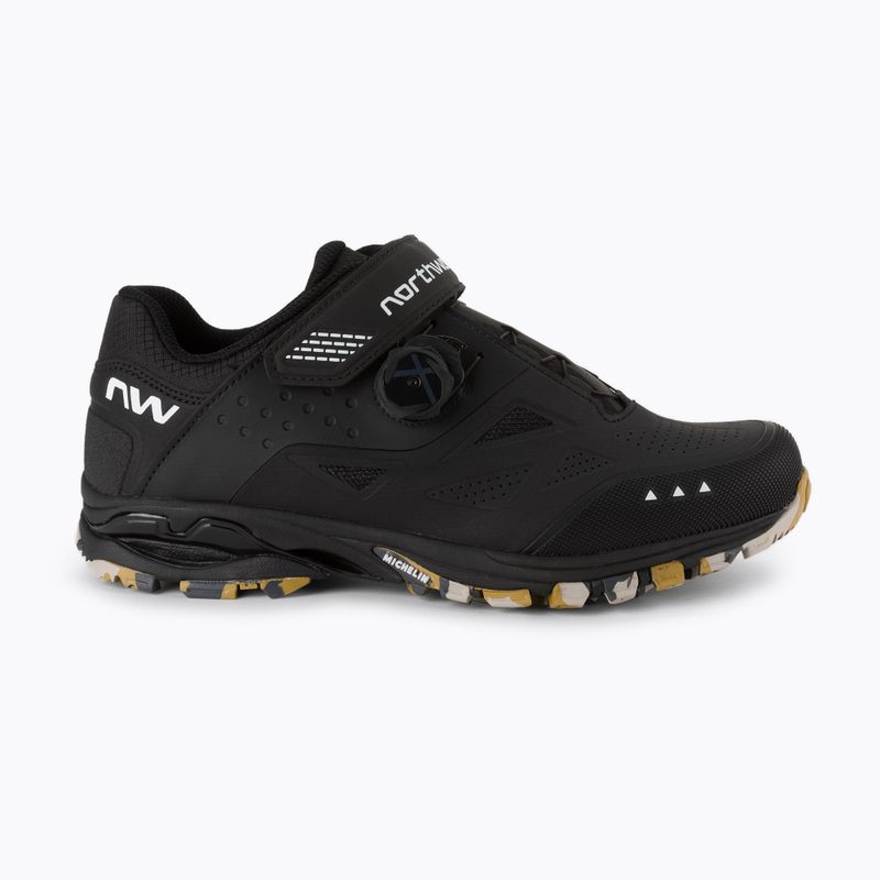 Herren MTB-Radschuhe Northwave Spider Plus 3 schwarz 80223012 2
