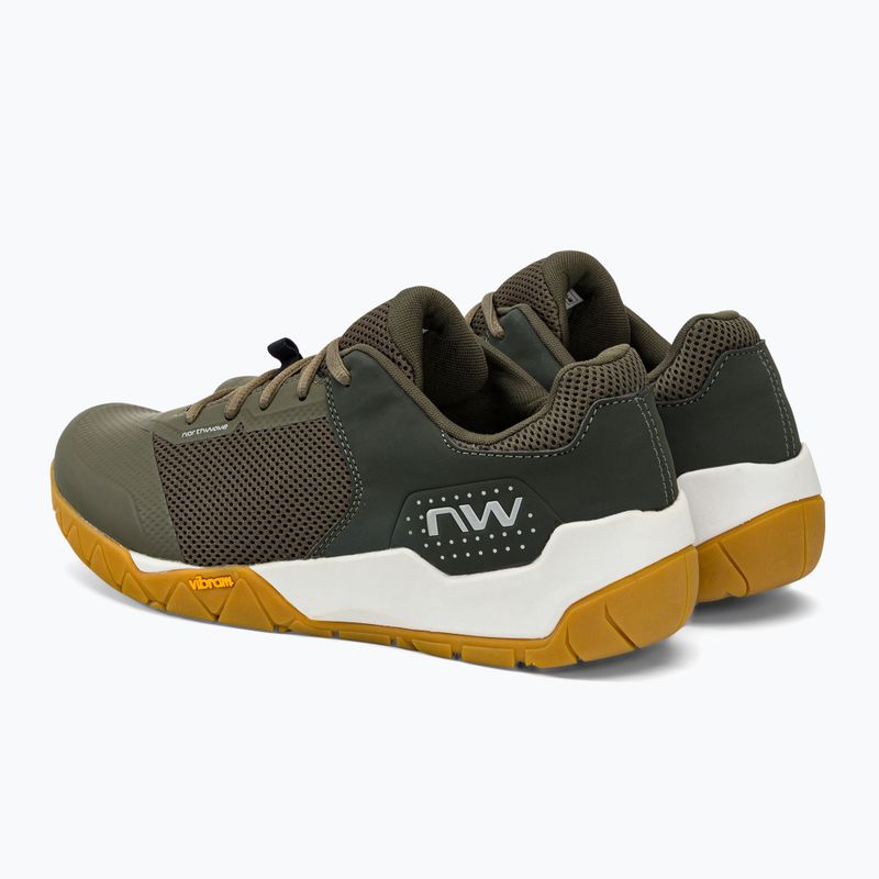 Northwave Männer Plattform Radfahren Schuhe Multicross grün 80223014 3