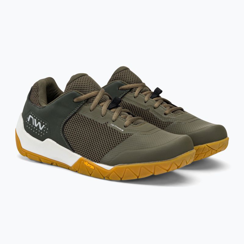 Northwave Männer Plattform Radfahren Schuhe Multicross grün 80223014 4