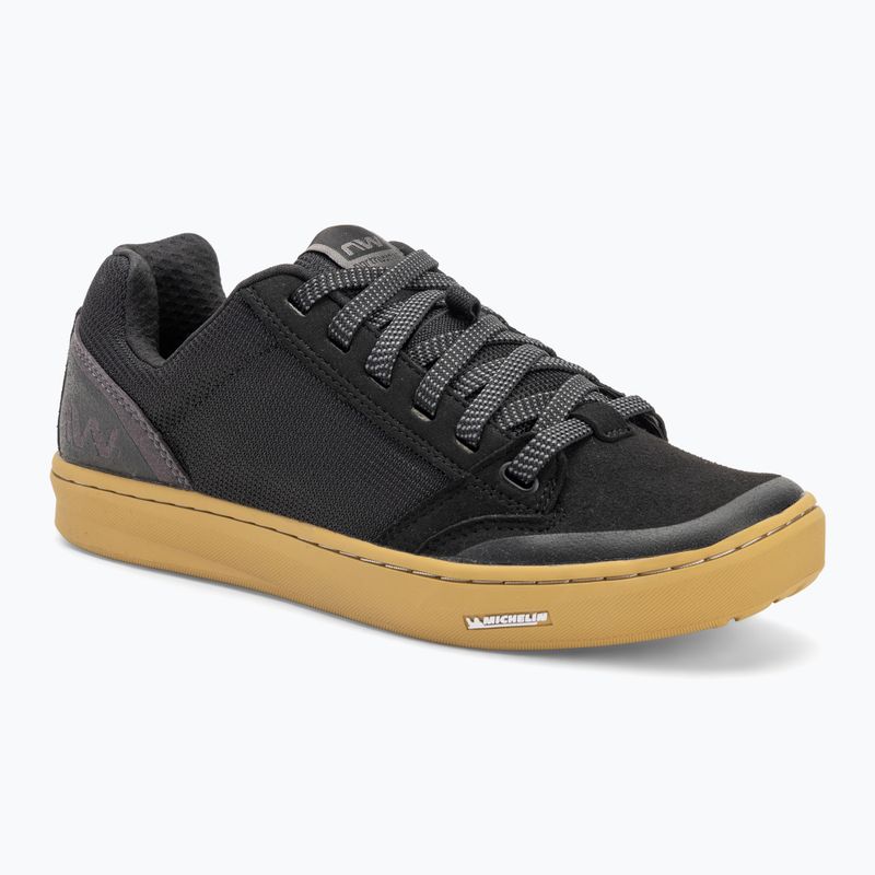 Männer Plattform Radfahren Schuhe Northwave Tribe 2 schwarz