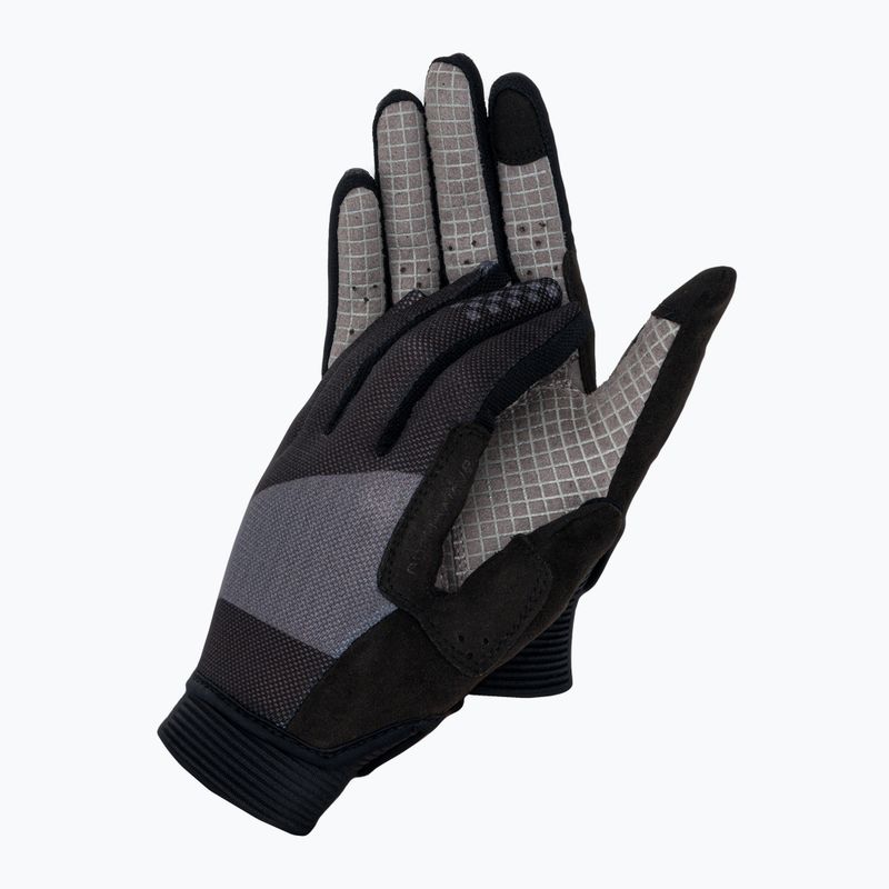 Herren Northwave Air Lf Full Finger 91 Fahrradhandschuhe schwarz/grau C89202331