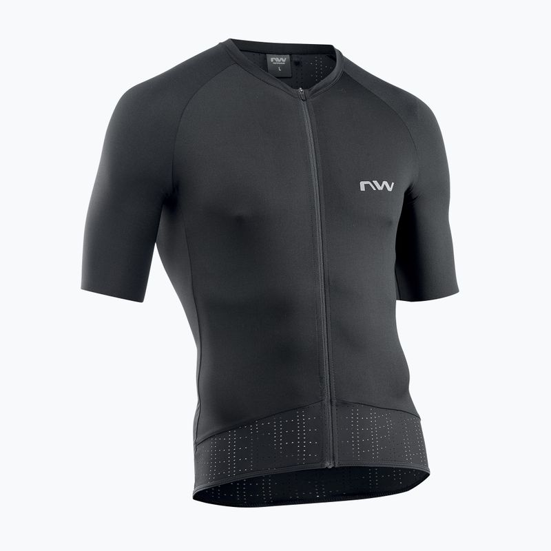 Herren Northwave Essence SS 10 Fahrradtrikot schwarz 89221013