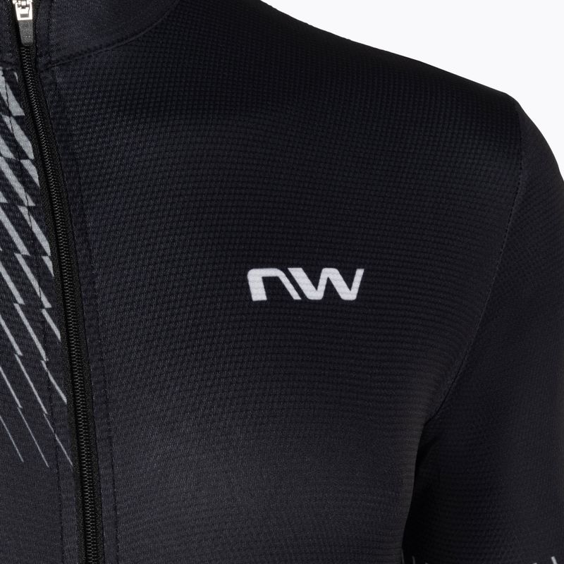 Northwave Origin 07 Herren Fahrradtrikot schwarz/grau 89221017