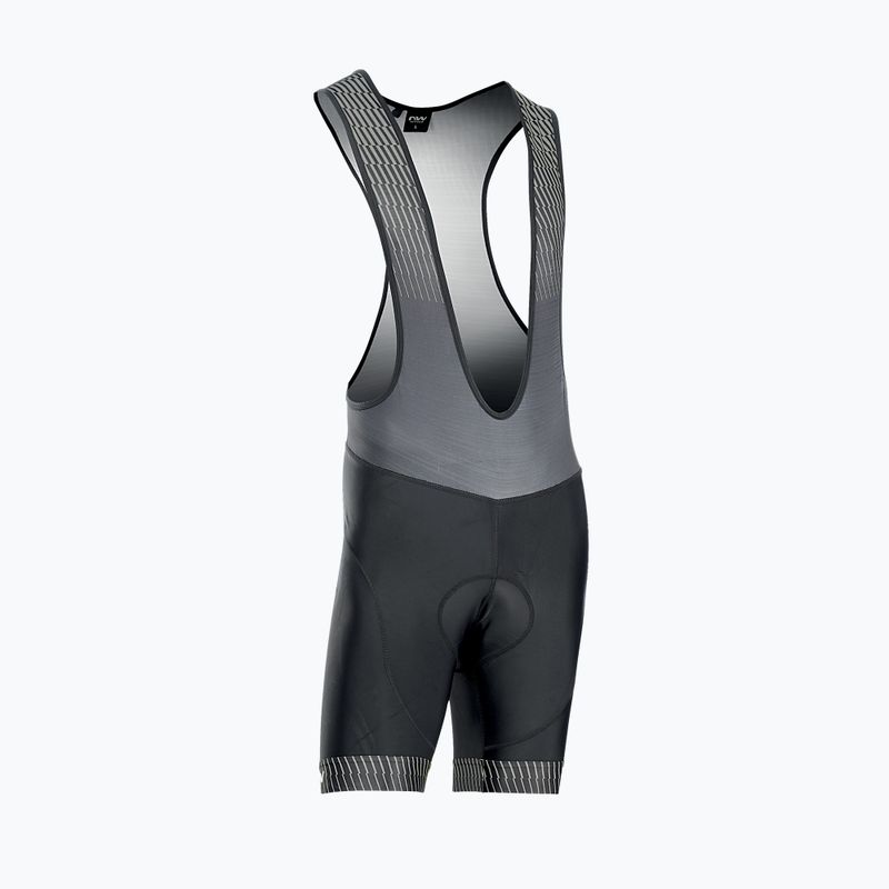 Northwave Herkunft Bibshort Herren Radfahren Shorts schwarz/grau 89221020 4