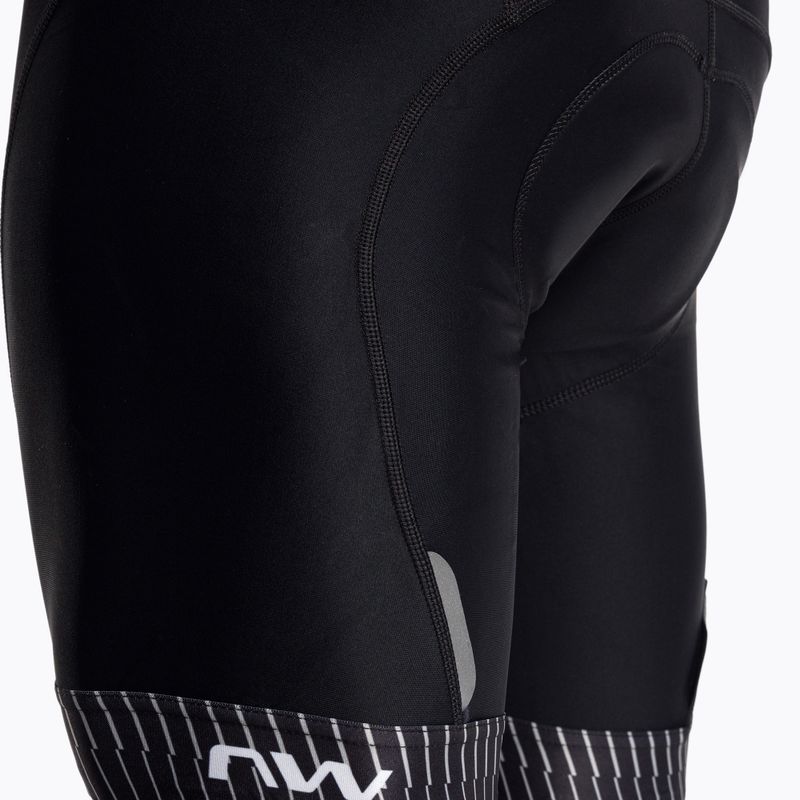 Northwave Herkunft Bibshort Herren Radfahren Shorts schwarz/grau 89221020 3