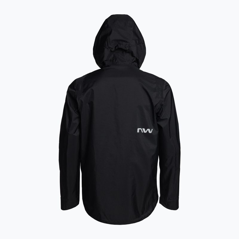 Herren Northwave Noworry Pro Hardshell 10 Fahrradjacke schwarz 89221087_10 2