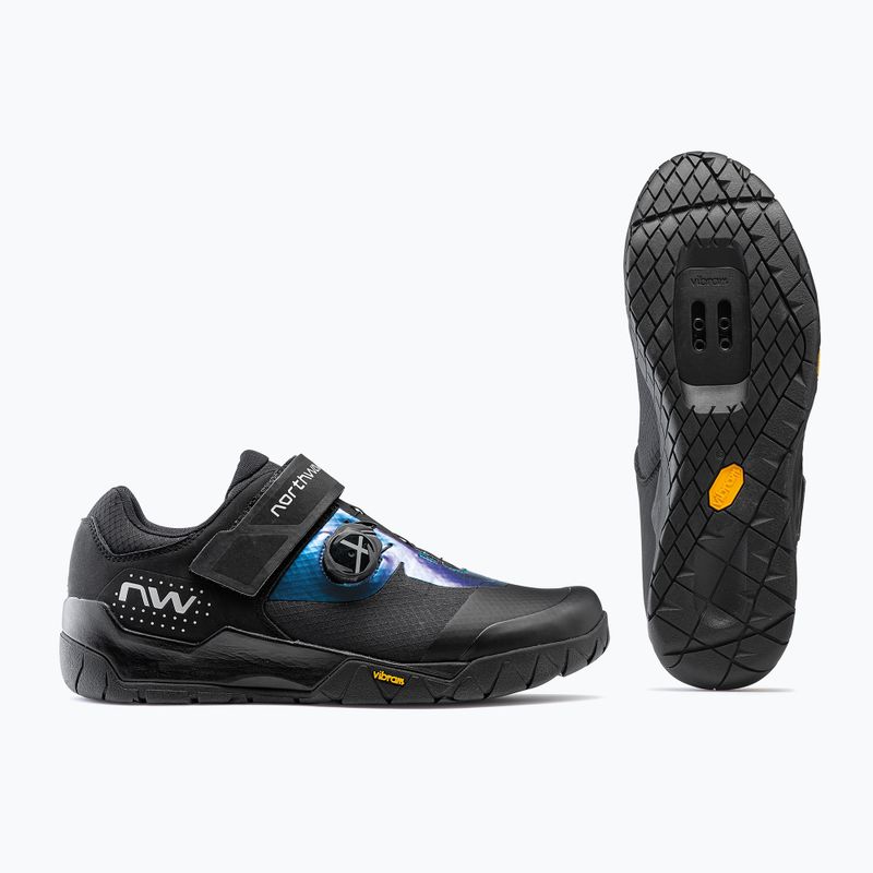 Herren MTB-Radschuhe Northwave Overland Plus schwarz 80223030 11
