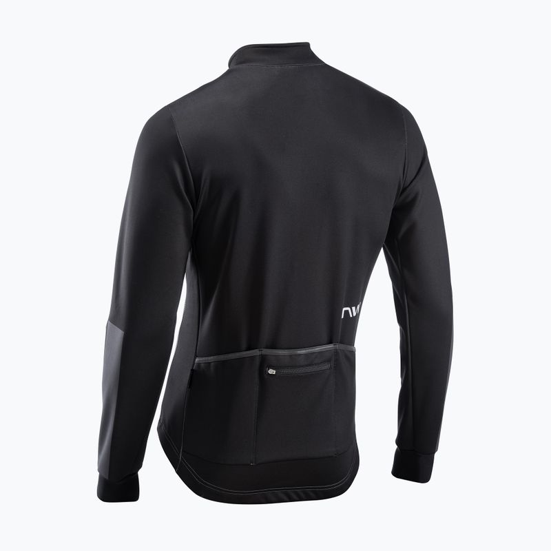 Herren Northwave Blade 2 Fahrradjacke schwarz / dunkelgrau 7