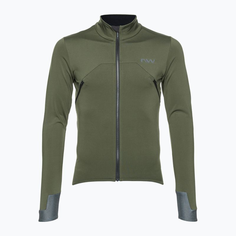 Herren Northwave Extreme H20 waldgrün Fahrradjacke