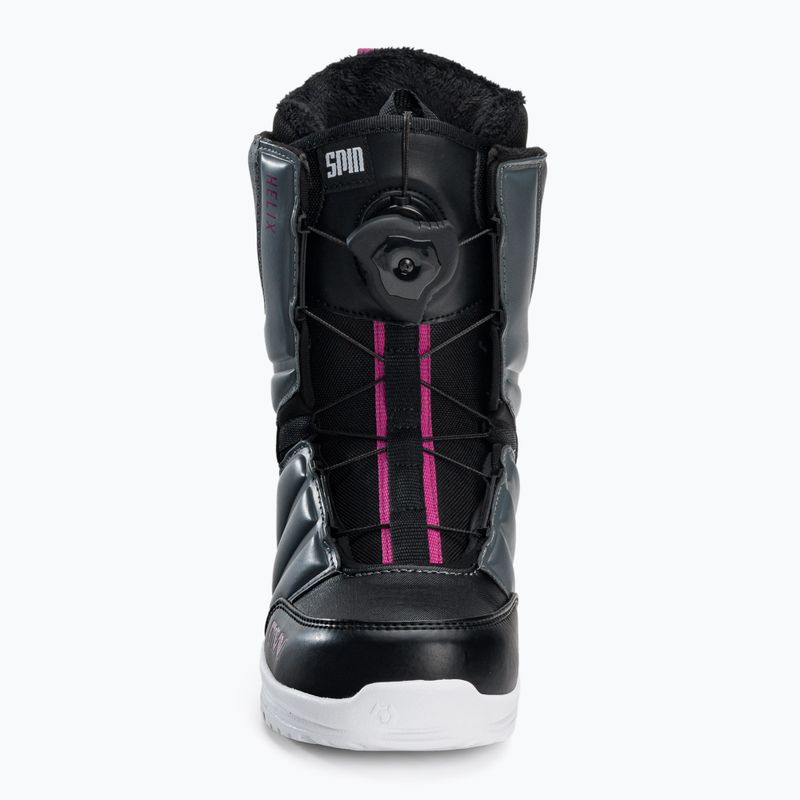 Snowboardboots Damen Northwave Helix Spin schwarz-grau 722141 3