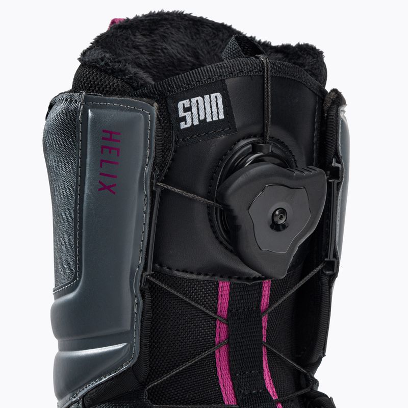 Snowboardboots Damen Northwave Helix Spin schwarz-grau 722141 6
