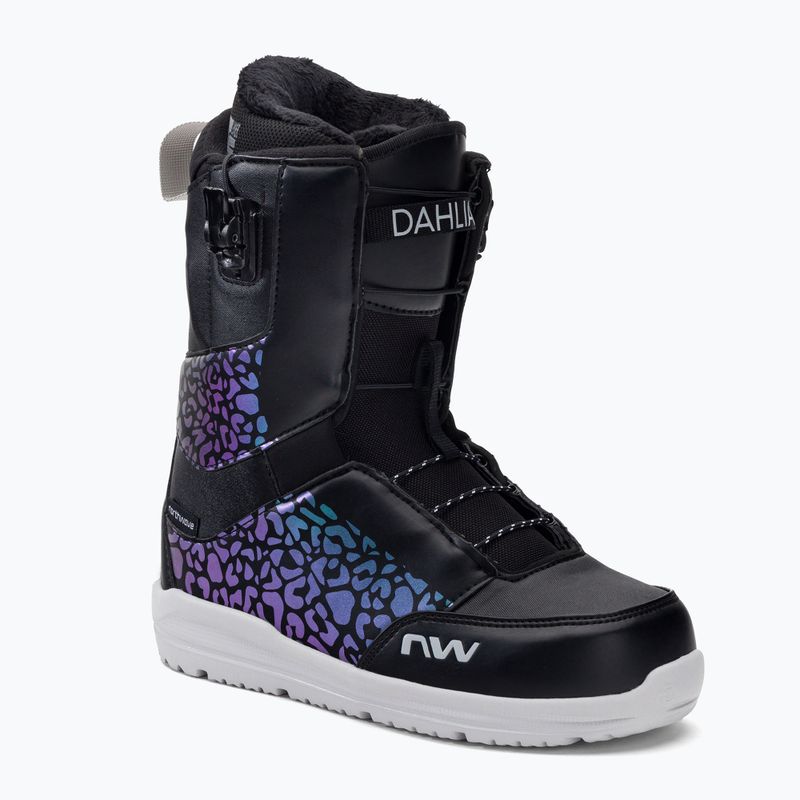 Snowboardboots Damen Northwave Dahlia SLS schwarz-violett 722151-16