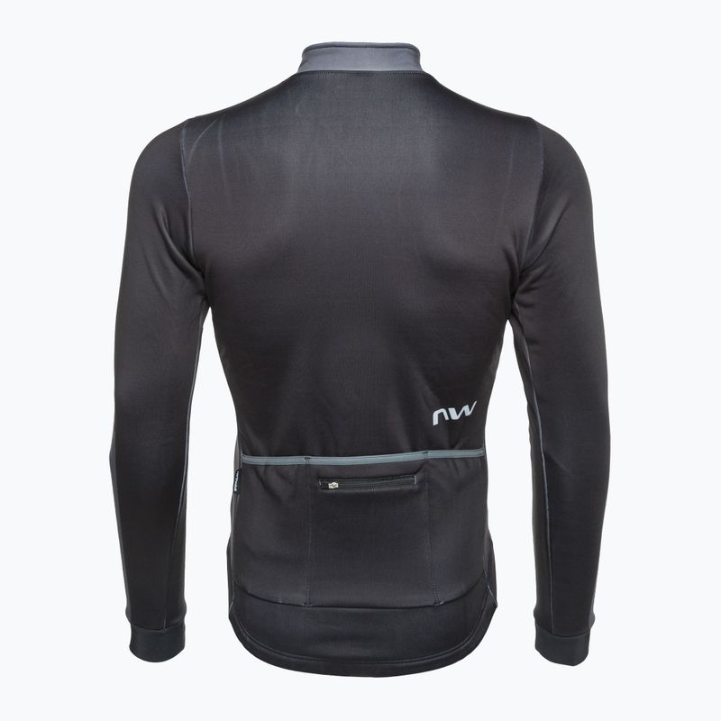 Herren Northwave Blade 2 Fahrradjacke schwarz / dunkelgrau 2