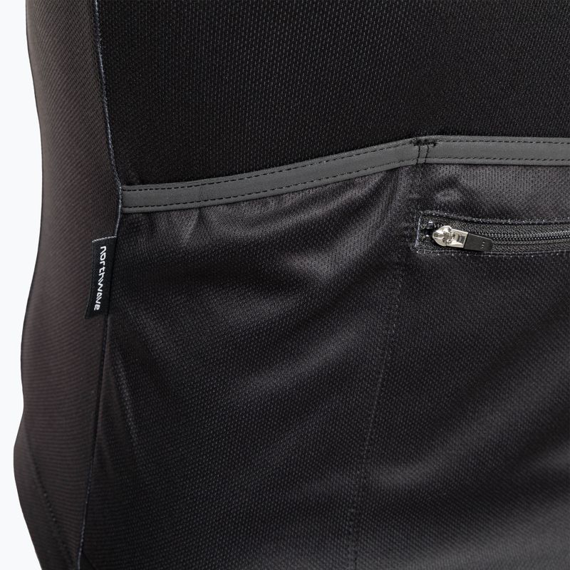 Herren Northwave Blade 4 LS Fahrradtrikot schwarz / dunkelgrau 4